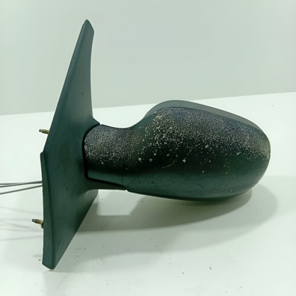 Retrovisor Esquerdo Manual Renault Clio 2001/2006 Original 