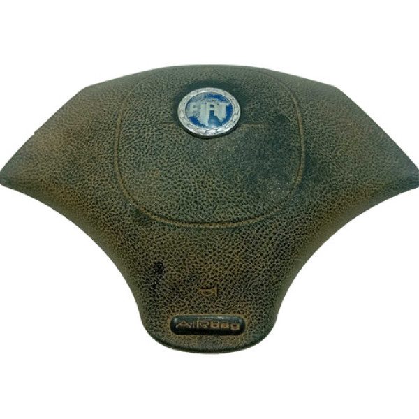 Bolsa Airbag Volante Fiat Palio Strada 1996/2001 Original  Preto