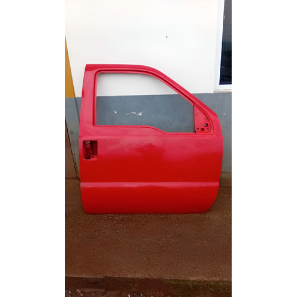 Porta Dianteira Direta Ford F-250 1999/2011 Original Direito Vermelha Dianteira
