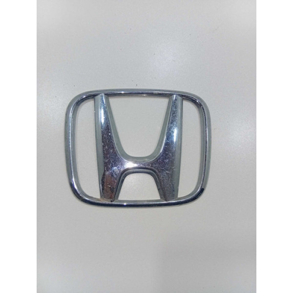 Emblema Cromado Tampa Traseira Honda Fit 2009/2014 Original