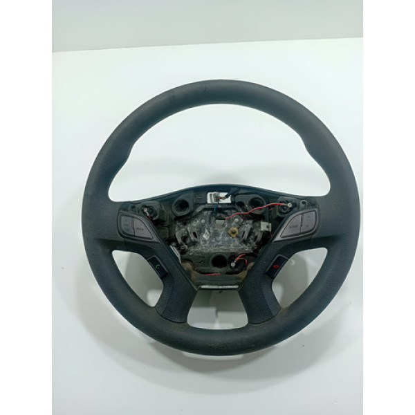 Volante Hyundai Hb20 2013 A 2019 Com Comandos Original Preto