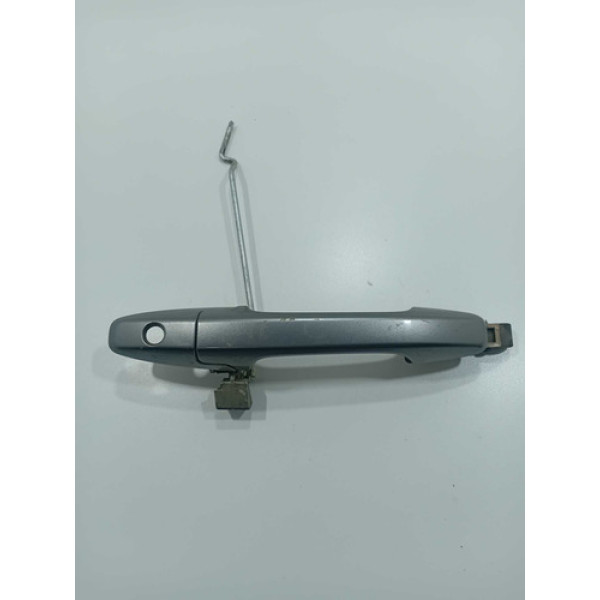 Maçaneta Externa Dianteira Esquerda Honda Civic G9 2014 Prata Dianteira
