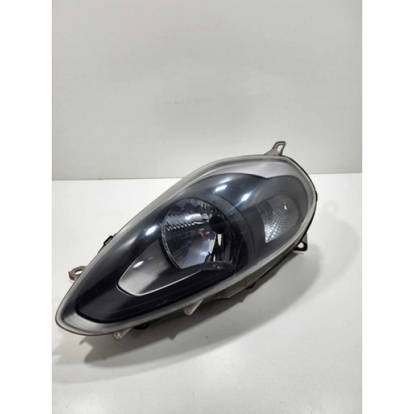 Farol Esquerdo Mascara Negra Fiat Punto 2013 2014 Esquerdo/motorista