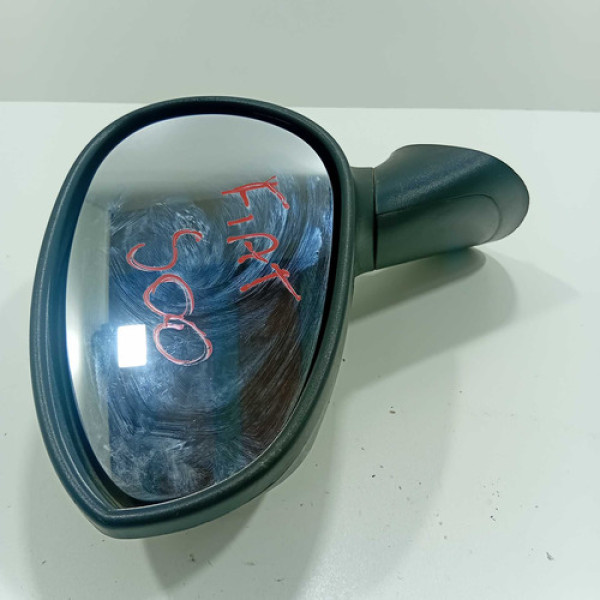 Retrovisor Manual Esquerdo Fiat 500 2012/2018 Original 