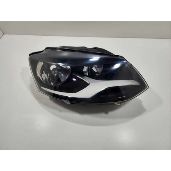 Farol Direito Mascara Negra Volkswagen Fox 2012 2013 Direito/passageiro