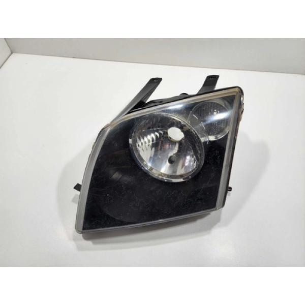 Farol Esquerdo Mascara Negra Ford Ecosport 2005 2006 2007 Esquerdo/motorista