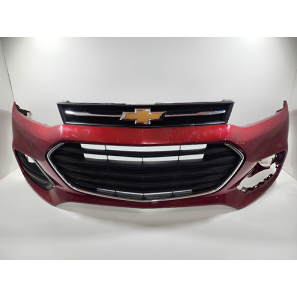 Parachoque Dianteiro Chevrolet Tracker 2018 2019 Vermelho