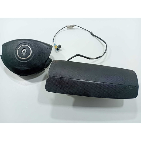 Kit Airbag Renault Samdero Logan 2011 A 2013 Original Preto