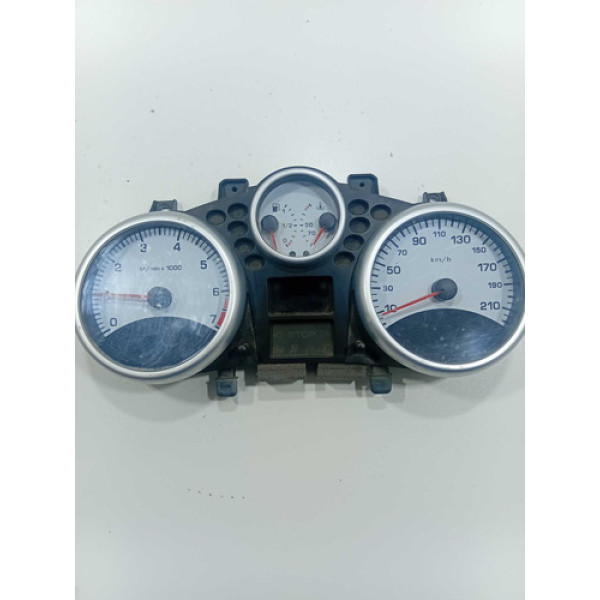 Painel Instrumentos Peugeot 207 2010/2014 5550020510 - Preto