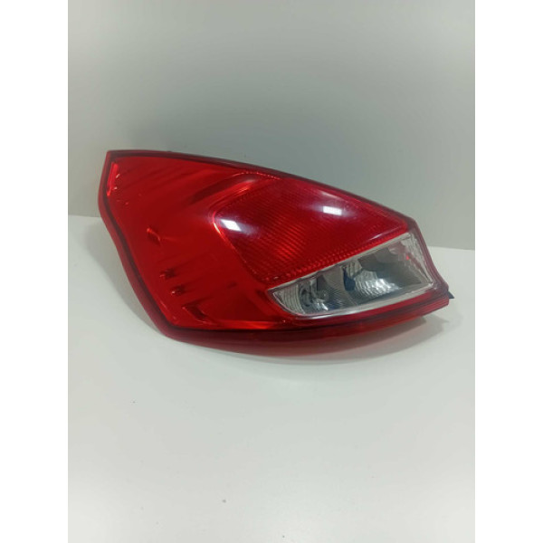 Lanterna Traseira Esquerda Ford New Fiesta 2013/2019 D3bb134 Esquerdo/motorista Vermelha