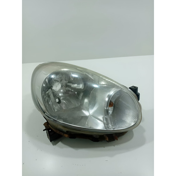 Farol Lado Direito Nissan March 2011 A 2014 Com Detalhe Direito/passageiro