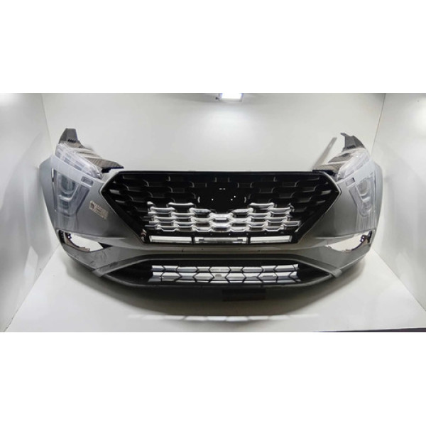 Parachoque Dianteiro Hyundai Creta 2022/2023 Completo Prata