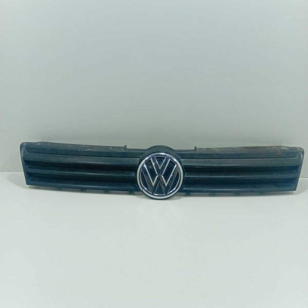 Grade Dianteira Parachoque Vw Voyage G6 2013/2016 Original Preto Preto