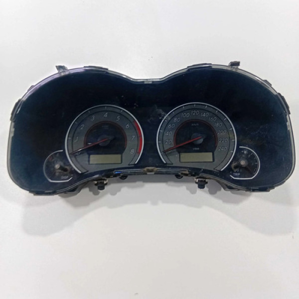 Painel Intrumentos Toyota Corolla 1.8 Automático 2010/2012 Preto