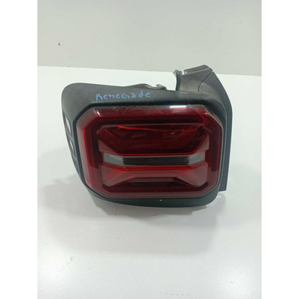 Lanterna Esquerda Jeep Renegade 2023 Com Led (com Detalhe) Esquerdo/motorista Vermelho